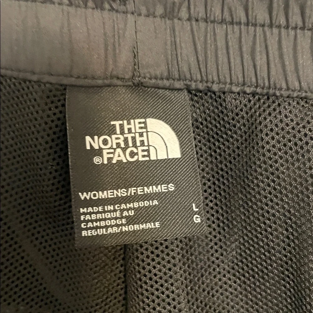 The North Face Women’s Hydrenaline Windwall Black Tropical Gorpcore Pants Large - Picture 6 of 7